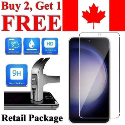 Premium Tempered Glass Screen Protector for Samsung Galaxy S23 FE - Image 1 of 4