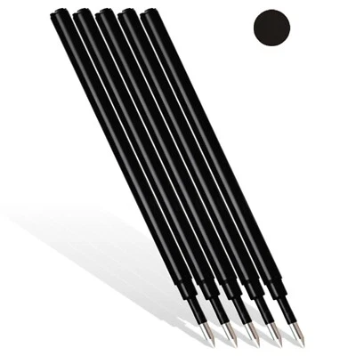 5 St - Tintenrollerminen - Rollerballminen - Ersatzmine schwarzschreibend - NEU - Bild 1 von 4