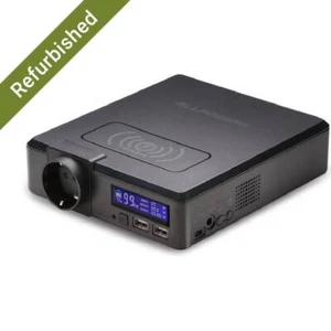 Mini Powerstation 154Wh 200W mit Wireless Ladegerät für Outdoor & Büro - Bild 1 von 8