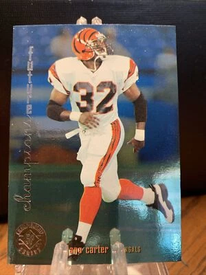 1995 SP Championship #11  Ki-Jana Carter  FC, Rookie - Image 1 of 2