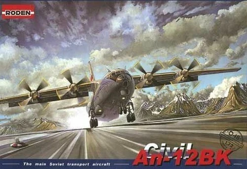 Roden 048 - 1:72 AN-12BK Civile - Nuovo - Immagine 1 di 1