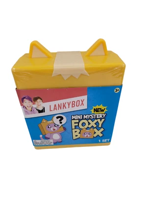 Lankybox Mini Mystery Foxy Box Blind Bundle Figures Squishy Lanyard Stickers NEW - Изображение 1 из 4