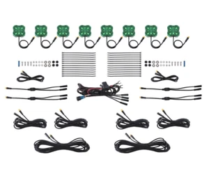 Diode Dynamics Stage Series Green Single-Color LED Rock Light (8-Pack) - Picture 1 of 9