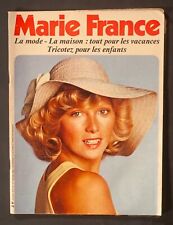 'MARIE-FRANCE' FRENCH VINTAGE MAGAZINE HOLIDAY ISSUE JULY 1972