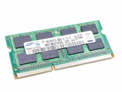 Samsung M471B5673EH0-CF8 2GB 2Rx8 PC3-8500S-07-10-F2 DDR3-1066MHz Memory (DE17) - Image 1 of 4