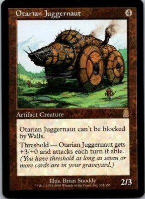 MTG Odyssey Otarian Juggernaut LP - Image 1 of 2