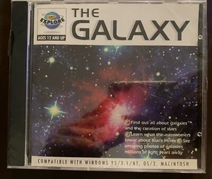 The Galaxy - Let’s Explore 1995 CD ROM Windows 95 Macintosh New Sealed - Picture 1 of 3