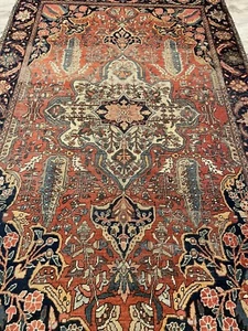 🌺Saruk Farahan,204 x 126 cm,Handgeknüpft Teppich,Rug,Tappeto,Tapis,Carpet🌺 - Bild 1 von 24