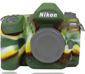 Custodia per fotocamera reflex digitale Nikon D780, texture superficie mimetica - Foto 1 di 6