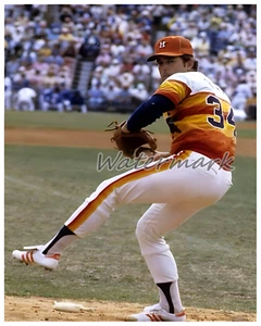 MLB 1980's  Nolan Ryan Houston Astros Color 8 X 10 Photo Picture  - Picture 1 of 1
