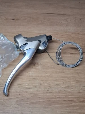 Retro Vintage Bicycle Parts Shimano ST-A050 Brake Lever and Shifter - Right - Image 1 of 4