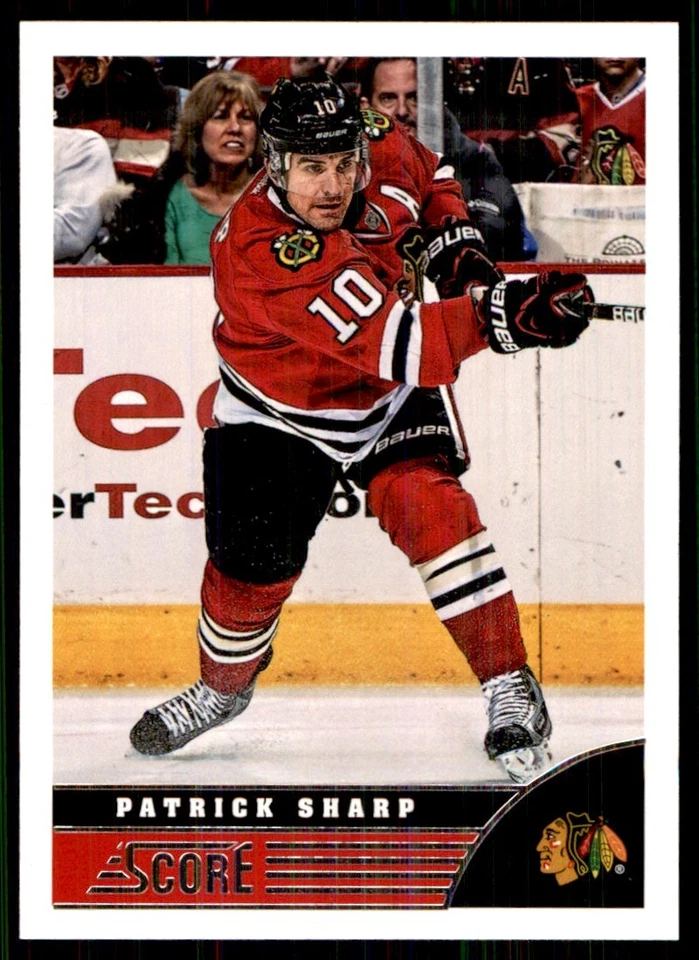 2013-14 Score Patrick Sharp Chicago Blackhawks #93 - Image 1 of 2