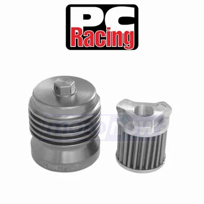 PC Racing FLO Spin On Stainless Steel Oil Filter for 2020 Ducati Scrambler re Foto 1 de 4