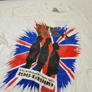 Vintage Original The Who 1989 Concert tour t-shirt XL the kids are alright USA - Picture 1 of 14