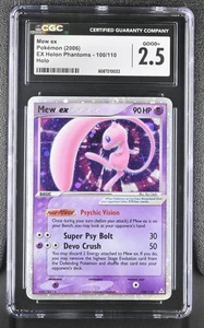 Pokemon Karte CGC 2.5 Mew ex EX Holon Phantoms 100/110 - Bild 1 von 2