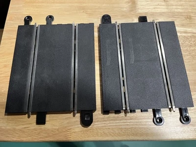 Convertidor Scalextric 175 mm media vía recta - 2 piezas C8222 usado Foto 1 de 2