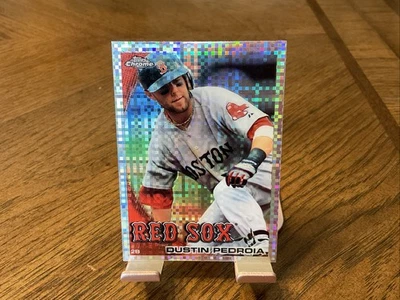 Topps Chrome Xfractor Refractor 109 2010 Dustin Pedroia Red Sox Foto 1 de 2