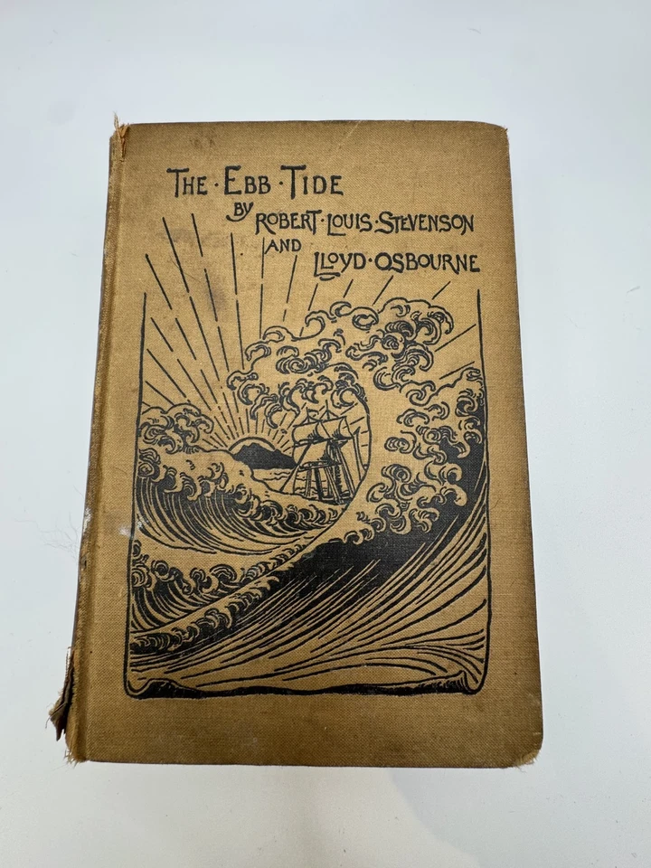 1894 The Ebb-Tide Robert Louis Stevenson Lloyd Osbourne First Edition - Image 1 of 4