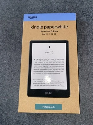 All-New  Kindle Paperwhite Signature Edition (32 GB) – Our Fastest Kindle with a - Image 1 of 4