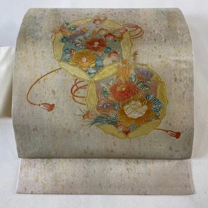Nagoya Obi Shouhin Pure Silk Used BUYS-0 - Picture 1 of 5
