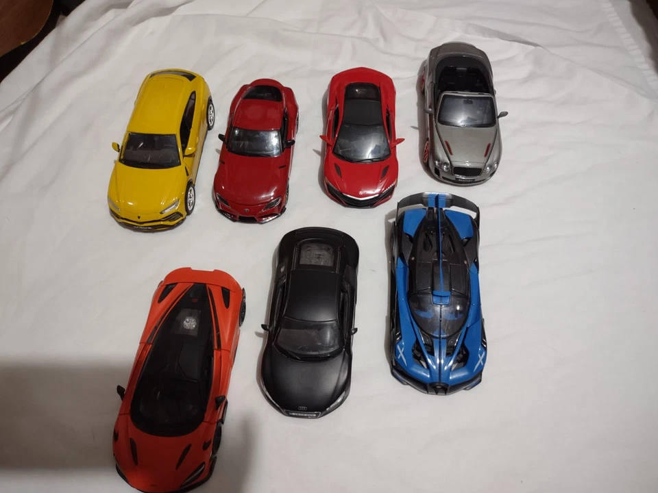 7 coches slot escala 1/24 Foto 1 de 4