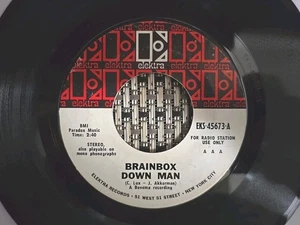 Brainbox Down Man Womans Gone Electra EKS-45673 1969 PROMO EXCELLENT FREE SHIPN - Bild 1 von 6