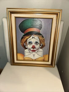 Pintura al óleo Red Skelton Elegance 1975 2 firmas 74/5000 enmarcada 18 x 15 - Imagen 1 de 13