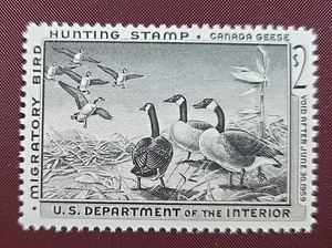 United States #RW25 $2 1958 Federal Duck Stamp - Picture 1 of 2
