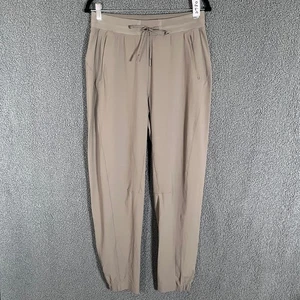 Lululemon License to Train High Rise Joggers Pants - Women's Size 8 - Nomad Tan - Picture 1 of 7