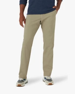 Lee Extreme Motion Pantaloni Conici Relaxed Performance Elasticizzati Cachi Taglia 33x32 - Foto 1 di 11