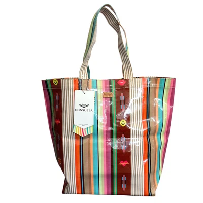 Bolso de Mano Consuela Viva Grab & Go México Artista Collage Impresión Nuevo con Etiquetas Artístico Comestibles Foto 1 de 4