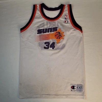 Camiseta Campeón Vintage Juvenil Talla XL 18-20 Phoenix Suns Charles Barkley #34 Foto 1 de 4
