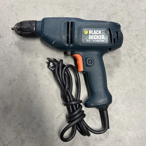 Black and Decker DR220 Corded 3/8" Variable Speed Drill No Case (No Bits) #20 - Picture 1 of 5