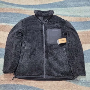 Dakine Sawyer Men’s Sherpa Fleece Jacket Black Size M NWT Outdoor Coat - Picture 1 of 15