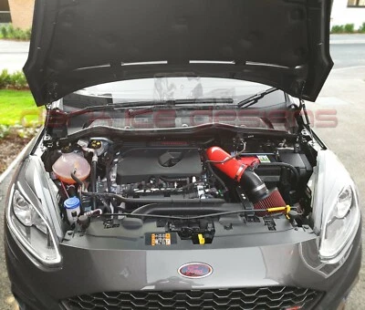 DARK ICE DESIGNS Cofano Cofano Kit Sollevatore Gas Strut per Ford Fiesta mk8 ST2 ST3 ST-Line 2018+