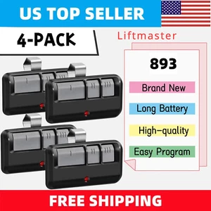 USA For Chamberlain Remote Opener 893LM 893max LiftMaster Garage Door 3 button - Picture 1 of 52