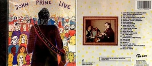PRINE JOHN *BRAND NEW* "LIVE" 1988 US OH BOY CD - Picture 1 of 1