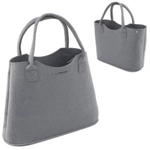 2-in-1 Erweiterbarer Filz Shopper 47x20x35cm XL Tasche Einkaufstasche Groß - Bild 1 von 8
