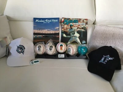 Miami Marlins Inaugural Season collectibles  - Image 1 of 3