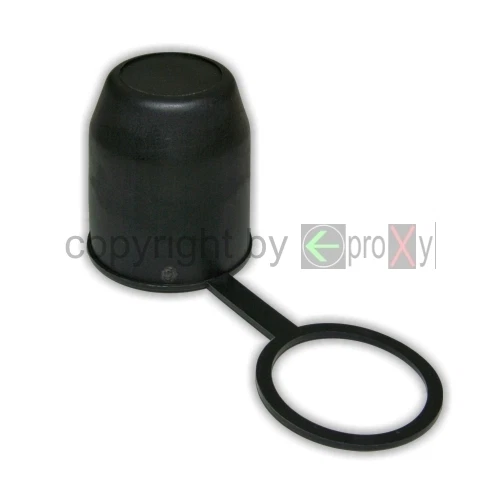 2x Schutzkappe Anhängerkupplung KFZ Kugelkopf Kappe AHK Abdeckung Halterung Neu - Bild 1 von 1