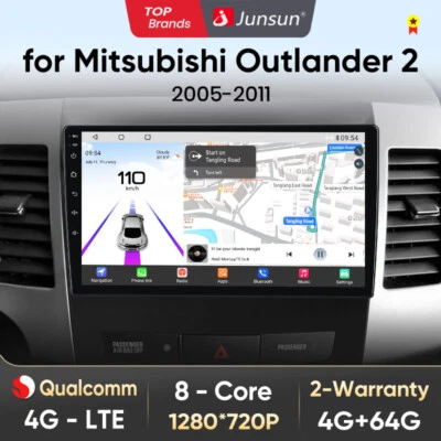 Android 13 Autoradio Für Mitsubishi Outlander Citroen Peugeot 4007 GPS Navi RDS - Bild 1 von 4