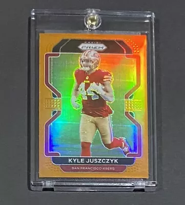 2021 Panini Prizm Kyle Juszczyk ORANGE PRIZM /249 SP San Francisco 49ers #57 🔥 - Image 1 of 4