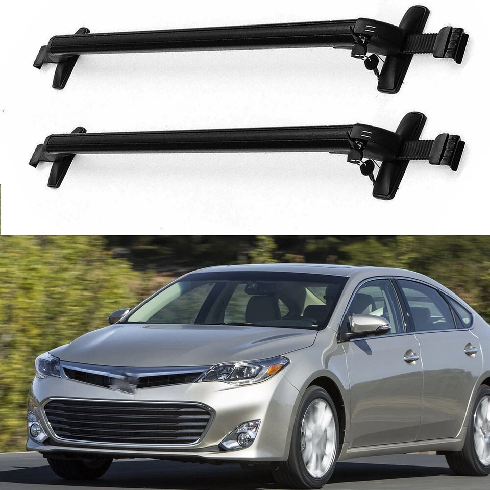 For Avalon Sedan 2005-2022 43.3" Roof Rack Cross Bars Luggage Cross Rails Foto 1 de 4
