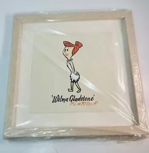 Hanna Barbera Limited Edition Framed Animation Art “Wilma Flintstone” 1996 - Picture 1 of 7