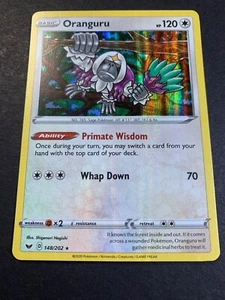 x1 Oranguru - 148/202 - Holo Rare Pokemon Sword & Shield Base M/NM HOLO BLEED! - Picture 1 of 3