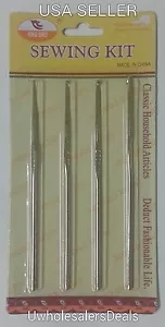 4 Crochet Hooks Needles Steel 1 mm 1.5 mm 2.5 mm and 3 mm All in a Pack - NEW - Picture 1 of 2