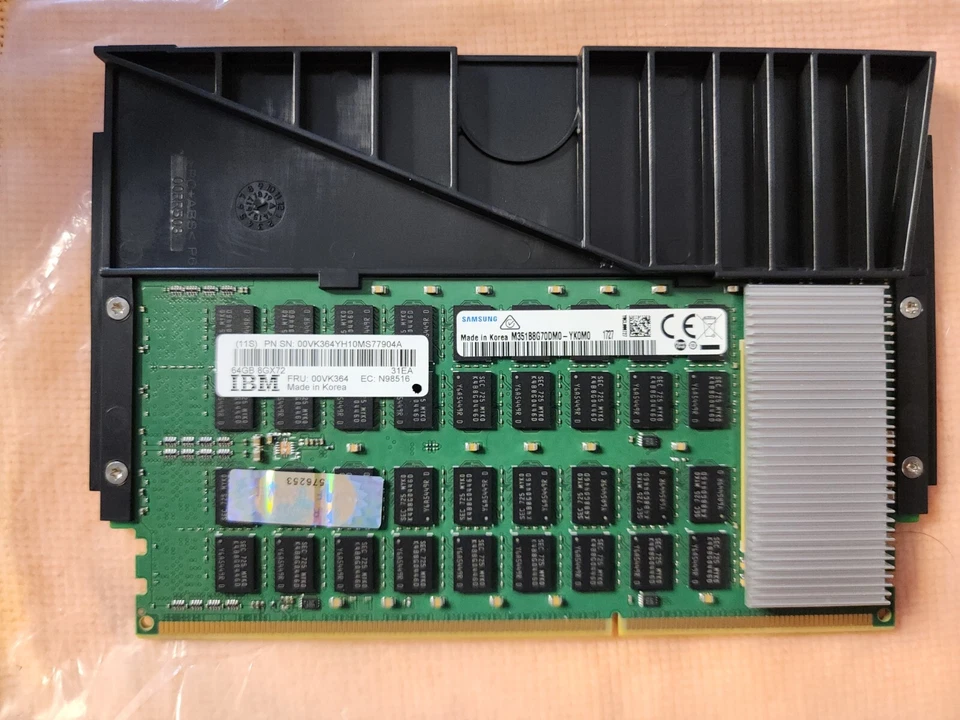 USED IBM 00LP744 64GB CDIMM DDR3 Memory 1600Mhz M350B8G70DM0-YK0M0 - Image 1 of 4