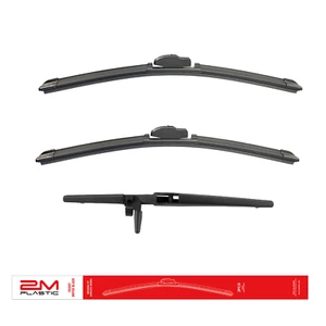 Front and Rear Windshield Wiper Blade For Toyota 4RUNNER 2003-2009 Set 20"22"12" - Picture 1 of 7