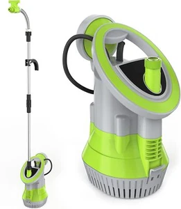 1/2HP Rain Barrel Pump 1050GPH Submersible Water Butt Pump w/Float Switch US - Picture 1 of 9