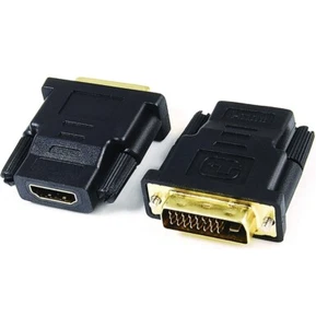 Conector convertidor adaptador DVI D 24+1 macho a HDMI hembra apto para PC portátil TV - Imagen 1 de 7